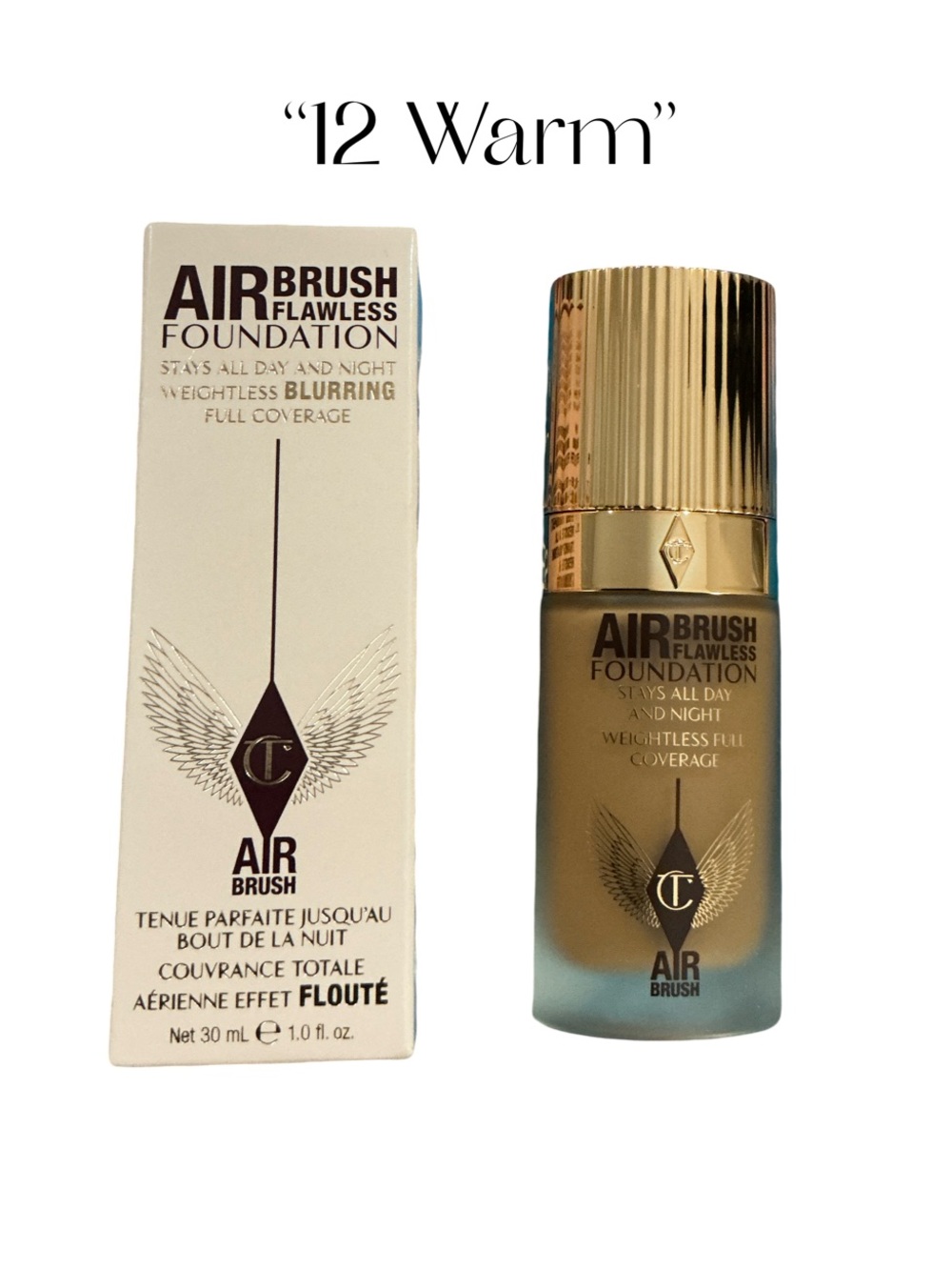 Charlotte Tilbury Air Brush Flawless Foundation “Warm”